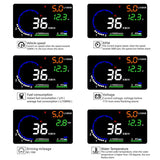 NNEOBA ADQ 5.5 OBD2 HUD A8 Digital Head-Up Display Speedometer Black