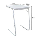 NNEOBA Height-Adjustable Folding Portable Table: Your Versatile Solution for Work, Relaxation, and More