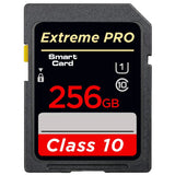 256GB Class 10 SD Memory Card High-Speed