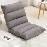 NNEOBA Adjustable Floor Gaming Sofa Chair - Padded Lounger with Back Support
