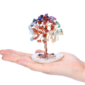 NNEOBA Mini Crystal Money Tree