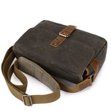 NNEOBA Vintage Canvas Camera Messenger Bag
