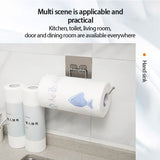NNEOBA 1/2pcs Hanging Toilet Paper Holder Roll Paper Holder Bathroom Towel Rack Stand Kitchen Stand Paper Rack Home Storage Racks