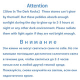 NNEOBA Glow in the Dark Garden Pebbles