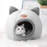 NNEOBA New Deep Sleep Comfort In Winter Cat Bed Iittle Mat Basket Small Dog House Products Pets Tent Cozy Cave Nest Indoor Cama Gato
