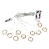 NNEOBA Christmas Lights Curtain Garland(Warm White)