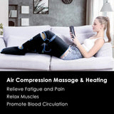 NNEOBA Foot Leg Air Pressure Massager Black