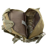 NNEOBA 40L Tactical Camping Backpack Waterproof Molle Khaki