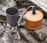 NNEOBA 2900W Pressure Regulator Camping Stove Silver