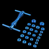 NNEOBA Bicycle Bearing Press Tool Set Installation Removal Kit Blue