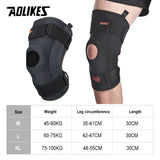 AOLIKES New Knee Brace for Knee Pain with Side Stabilizers Women Men Knee Pad Meniscus Tear Patella Gel Pads Knee Support