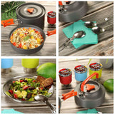 NNEOBA Camping Cookware Kit Orange