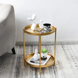 NNEOBA Minimalist Nordic Iron Tea Table