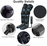NNEOBA Foot Leg Air Pressure Massager Black