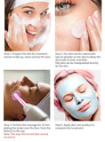NNEOBA High Frequency Facial Machine with Argon Treatment - Electrotherapy Wand for Acne and Hair Care