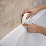 NNEOBA Bathroom Shower Sink Bath Sealing Strip Tape White