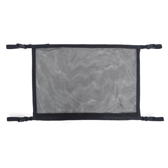 NNEOBA SUV Car Ceiling Storage Net Breathable Mesh Roof Cargo Organizer Black