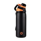 NNEOBA 1000ml Stainless Steel Thermo Bottle Black