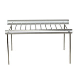 NNEOBA Mini Pocket BBQ Grill Silver