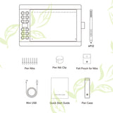 NNEOBA M106K Pro Graphics Tablet with Battery-Free Pen