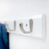 NNEOBA Bamboo Wall Hooks: Stylish Wooden Hooks for Towels