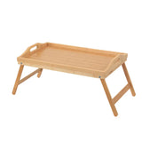 NNEOBA Foldable Laptop Stand & Breakfast Tray - Cozy Bedroom Desk