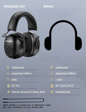 NNEOBA Bluetooth Electronic Earmuffs Black