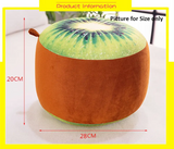 NNEOBA Adorable Watermelon Inflatable Stool for Kids - Portable, Plush, and Fun!