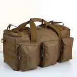 NNEOBA 55L Tactical Duffel Backpack Travel Bag Khaki