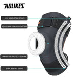 AOLIKES New Knee Brace for Knee Pain with Side Stabilizers Women Men Knee Pad Meniscus Tear Patella Gel Pads Knee Support