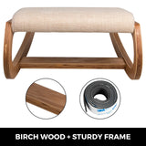 NNEOBA Ergonomic Wooden Kneeling Chair