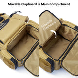 NNEOBA Multifunctional Fishing Tackle Backpack Tactical Gear Bag Khaki