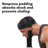 NNEOBA Head and Neck Training Harness - Adjustable Strap for Gym Fitness