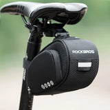 NNEOBA Rainproof Shockproof Bike Saddle Seatpost Bag Black