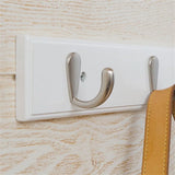 NNEOBA Concise Style Bedroom Furniture Coat Rack Clothes Hanger Hooks Living Room Closet Bamboo Hat Racks Coat Hanger Wall Hook 4 Hooks