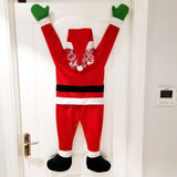 NNEOBA Festive 108cm Santa Claus Hanging Doll for Christmas Decor