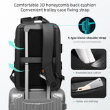 NNEOBA Anti-Theft Laptop Backpack Black
