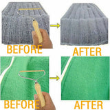NNEOBA Portable Manual Hair Removal Brush – Double-Sided Razor