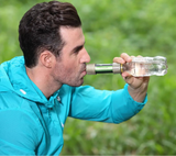 NNEOBA Camping Water Filter Straw Brown