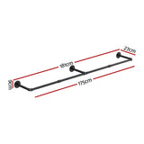 NNEDSZ Clothes Rack Floating Metal