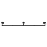 NNEDSZ Clothes Rack Floating Metal