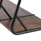 NNEDSZ Clothes Rack Coat Stand 172cm 4-Tier Walnut