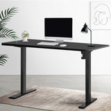 NNEDSZ Artiss Standing Desk Motorised Black 120CM