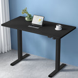 NNEDSZ Artiss Standing Desk Motorised Black 120CM