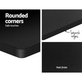 NNEDSZ Artiss Standing Desk Motorised Black 140CM