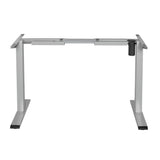 NNEDSZ Artiss Electric Standing Desk Frame Only Height Adjustable 70KG Load Grey