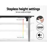 NNEDSZ Artiss Standing Desk Motorised 120CM Black