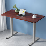 NNEDSZ Artiss Standing Desk Motorised 140CM Walnut