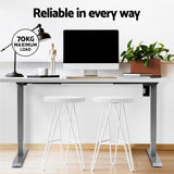 NNEDSZ Artiss Standing Desk Motorised 140CM White