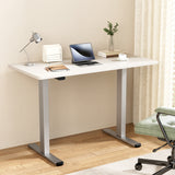 NNEDSZ Artiss Standing Desk Motorised 140CM White